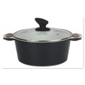 custom cookware Granite Non-stick coating food warmer set Manufacturer stockpot enamel Casserole